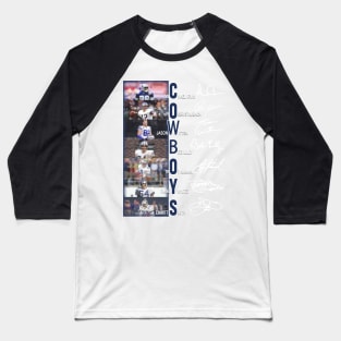 Cowboys, Michael, Irvin, Roger, Staubach Baseball T-Shirt